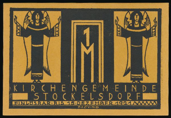 Нотгельды Германии, 1 марка (1922 г.)