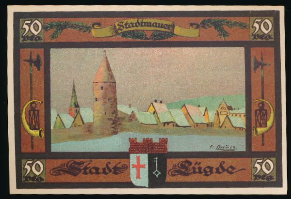 Нотгельды Германии, 50 пфеннигов (1921 г.)