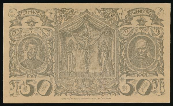 Нотгельды Германии, 50 пфеннигов (1921 г.)