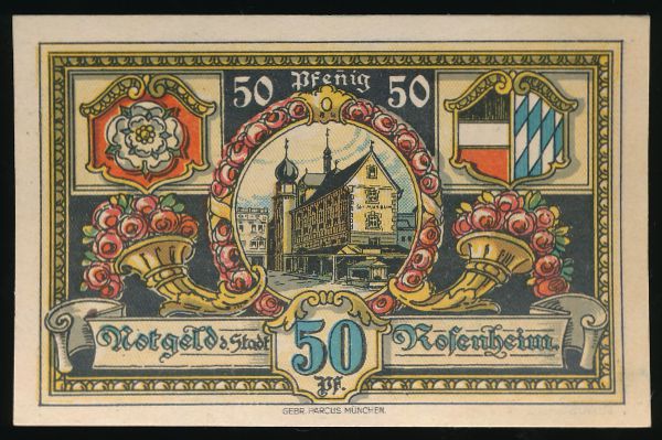 Нотгельды Германии, 50 пфеннигов (1921 г.)