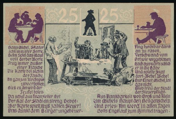 Нотгельды Германии, 25 пфеннигов (1921 г.)