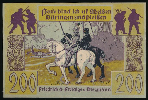 Нотгельды Германии, 200 пфеннигов (1921 г.)