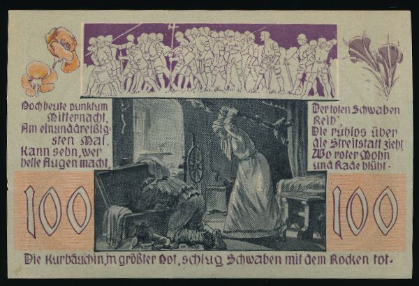 Нотгельды Германии, 100 пфеннигов (1921 г.)