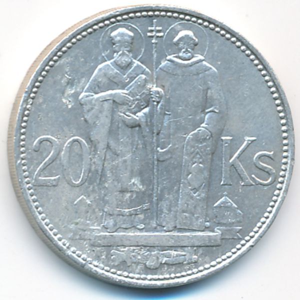 Словакия, 20 крон (1941 г.)