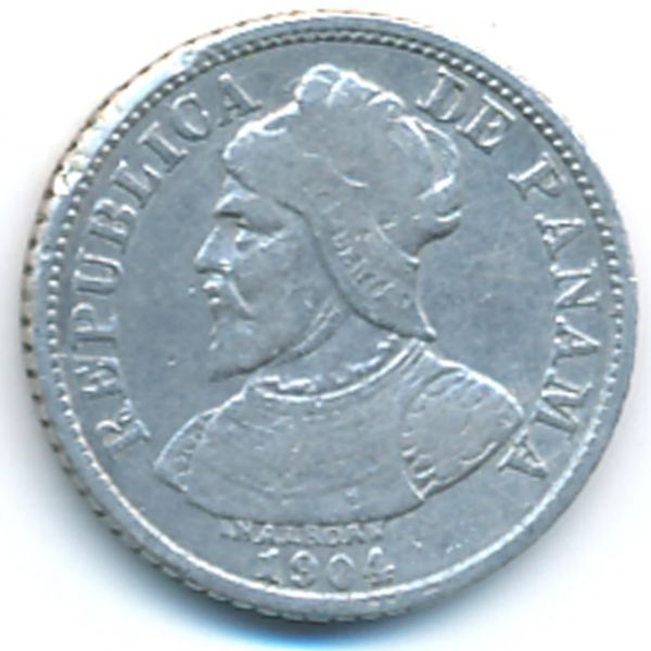 Панама, 5 сентесимо (1904 г.)