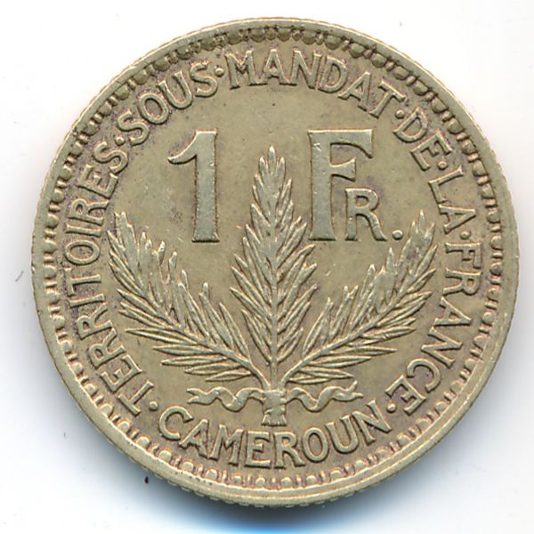 Камерун, 1 франк (1925 г.)