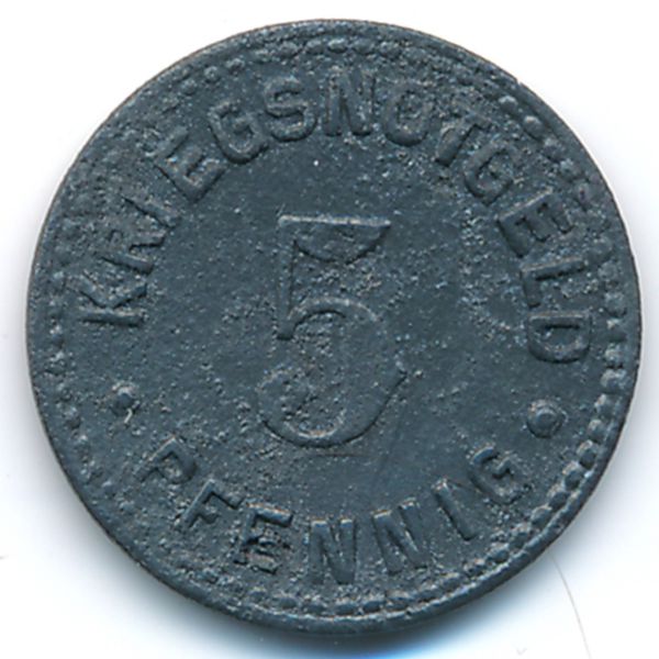 Троссинген., 5 пфеннигов (1918 г.)