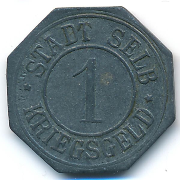 Зельб., 1 пфенниг (1918 г.)