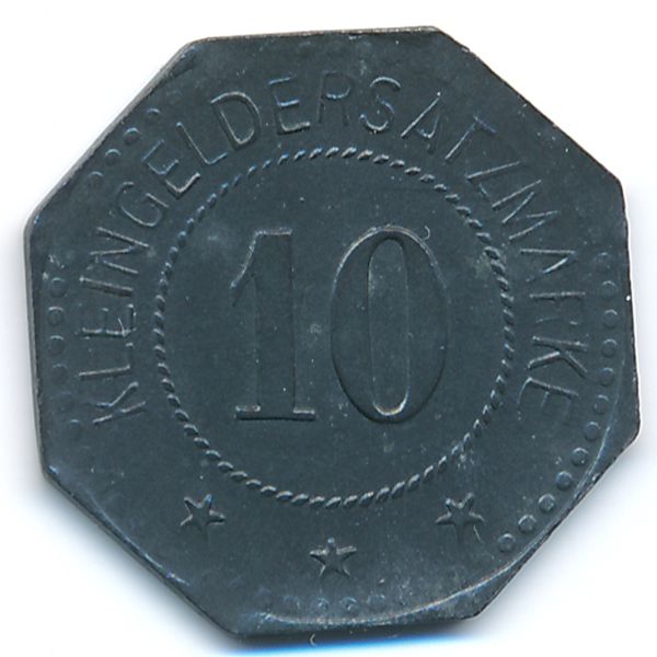 Саарбург., 10 пфеннигов