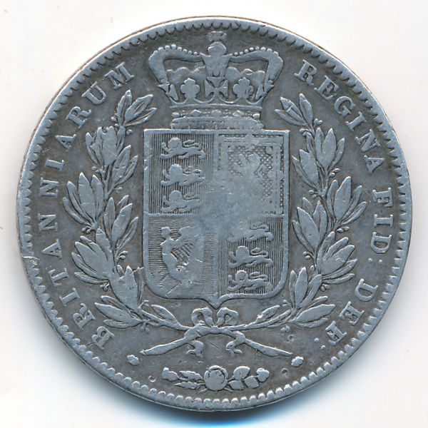 Великобритания, 1 крона (1844 г.)