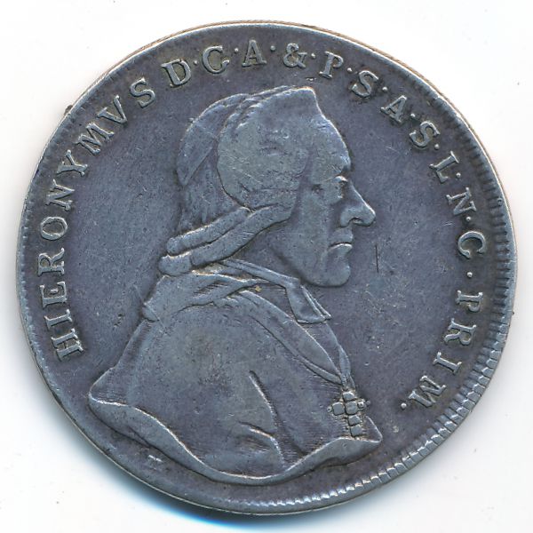 Зальцбург, 1 талер (1790 г.)