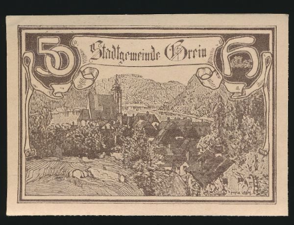 Нотгельды Австрии, 50 геллеров (1920 г.)