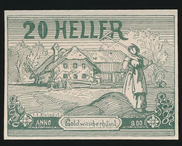 Нотгельды Австрии, 20 геллеров