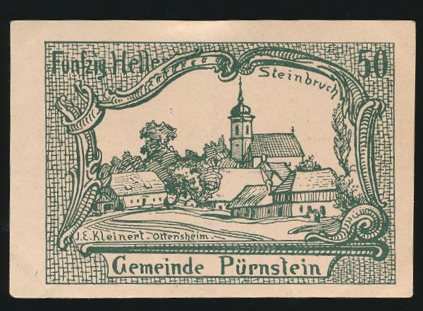 Нотгельды Австрии, 50 геллеров (1920 г.)