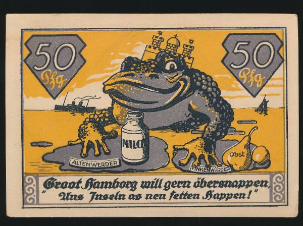 Нотгельды Германии, 50 пфеннигов (1921 г.)