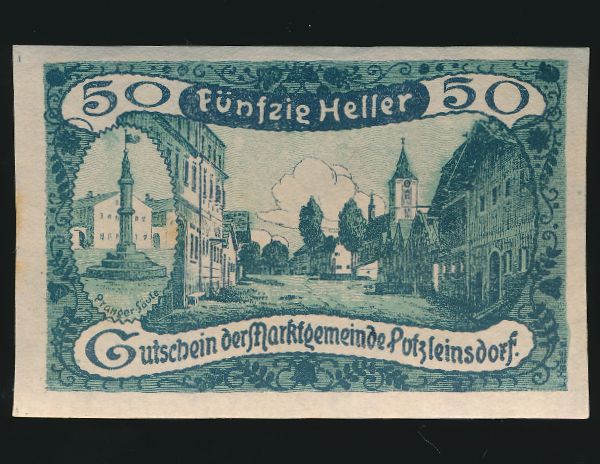 Нотгельды Австрии, 50 геллеров (1920 г.)
