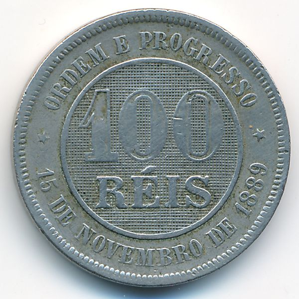 Бразилия, 100 рейс (1889 г.)