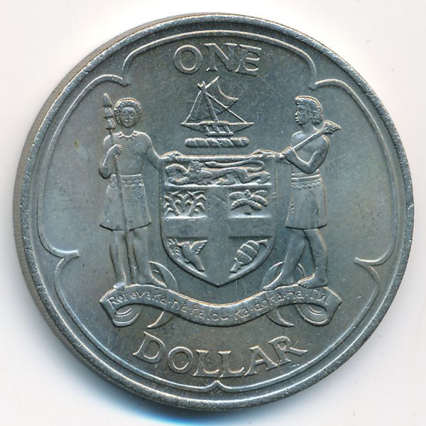 Фиджи, 1 доллар (1969 г.)