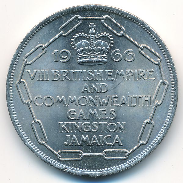 Ямайка, 5 шиллингов (1966 г.)
