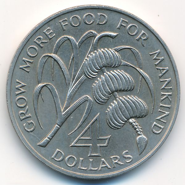 Гренада, 4 доллара (1970 г.)
