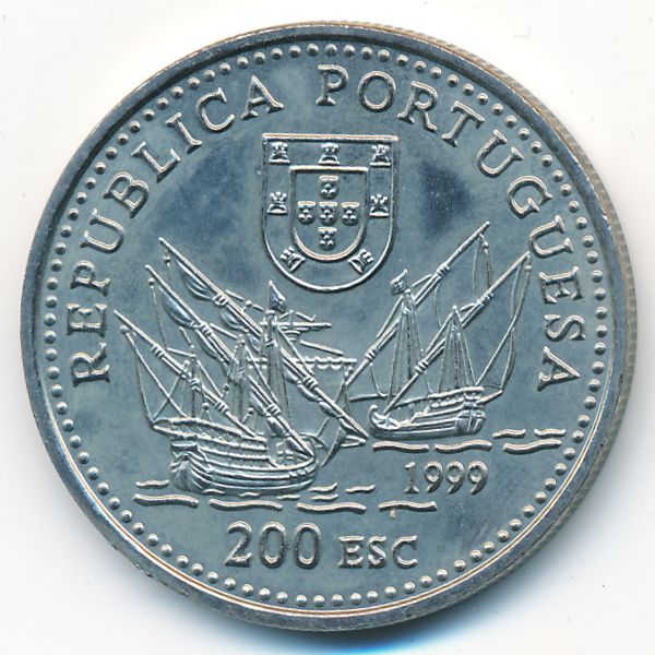 Португалия, 200 эскудо (1999 г.)