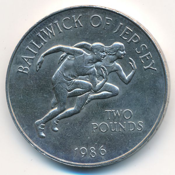 Джерси, 2 фунта (1986 г.)