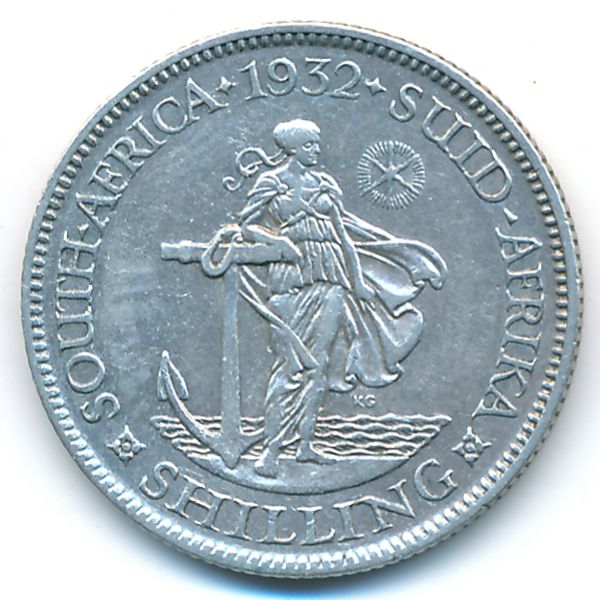 ЮАР, 1 шиллинг (1932 г.)