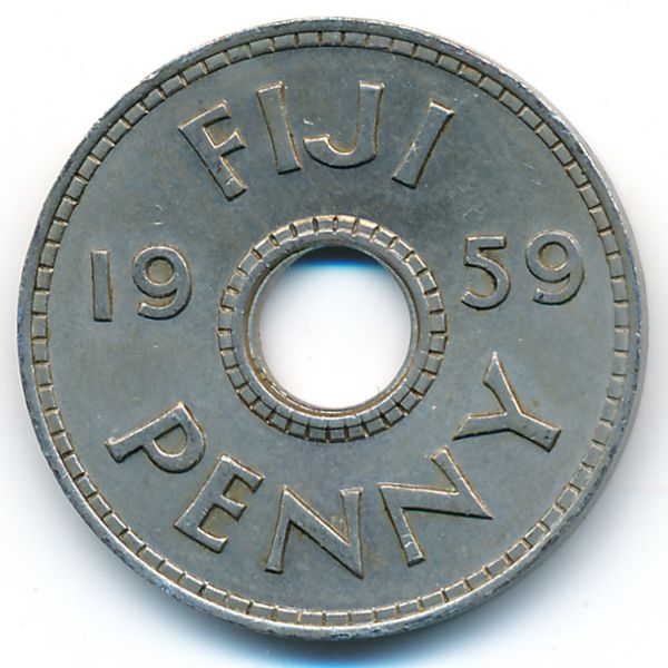 Фиджи, 1 пенни (1959 г.)