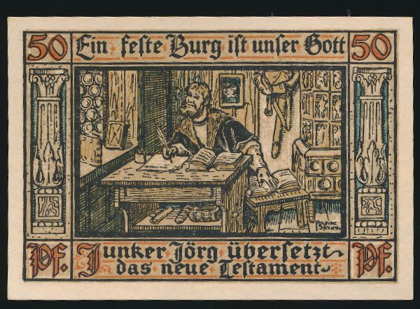 Нотгельды Германии, 50 пфеннигов (1921 г.)