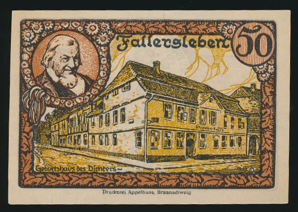 Нотгельды Германии, 50 пфеннигов (1920 г.)