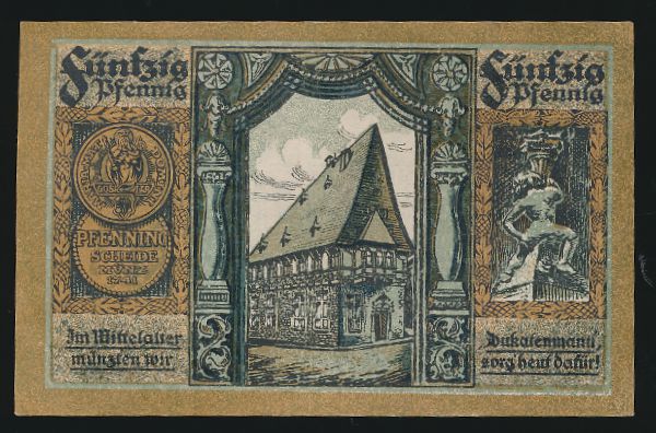 Нотгельды Германии, 50 пфеннигов (1923 г.)