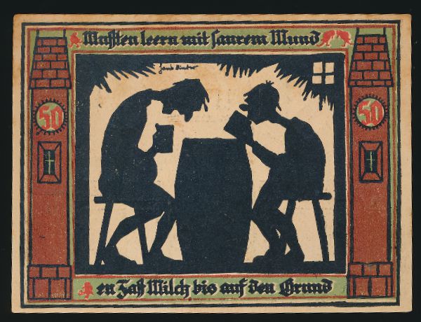 Нотгельды Германии, 50 пфеннигов (1921 г.)