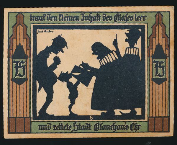 Нотгельды Германии, 75 пфеннигов (1921 г.)