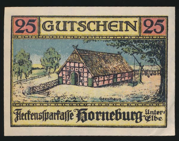 Нотгельды Германии, 25 пфеннигов (1921 г.)