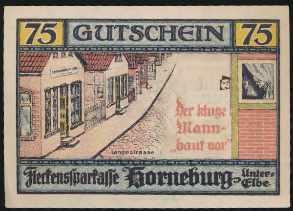 Нотгельды Германии, 75 пфеннигов (1921 г.)