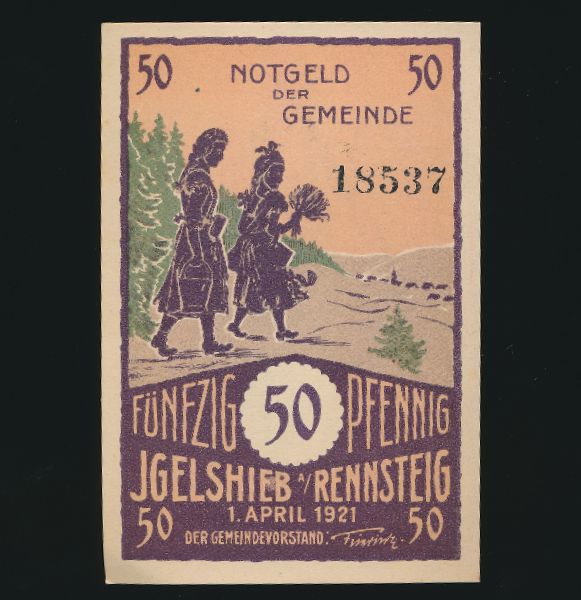 Нотгельды Германии, 50 пфеннигов (1921 г.)