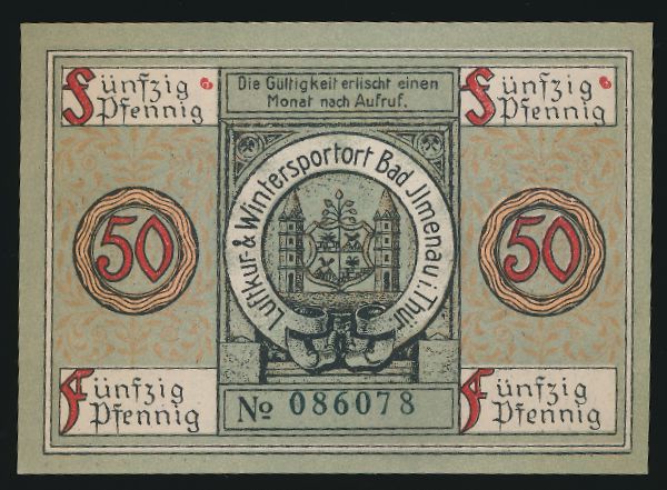 Нотгельды Германии, 50 пфеннигов (1921 г.)