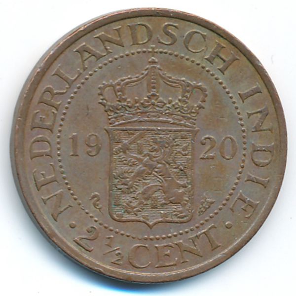 Нидерландская Индия, 2 1/2 цента (1920 г.)