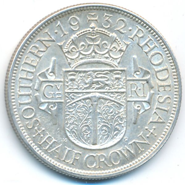 Южная Родезия, 1/2 кроны (1932 г.)