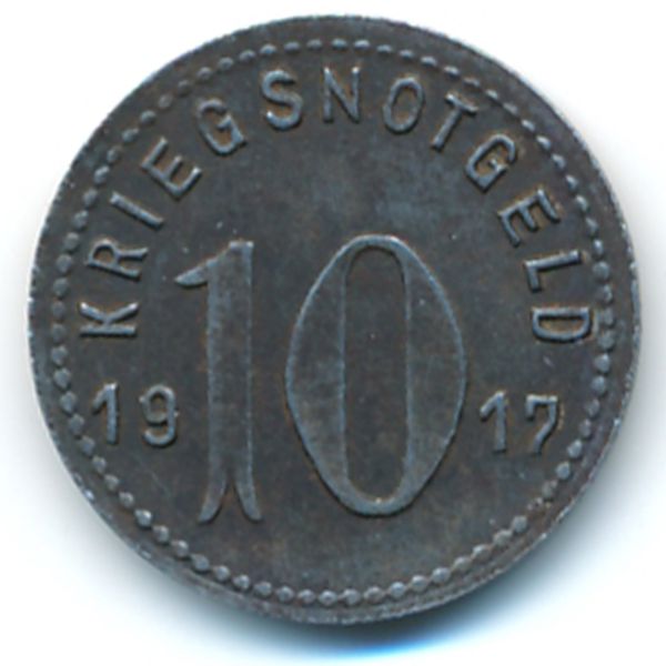 Шпайер., 10 пфеннигов (1917 г.)
