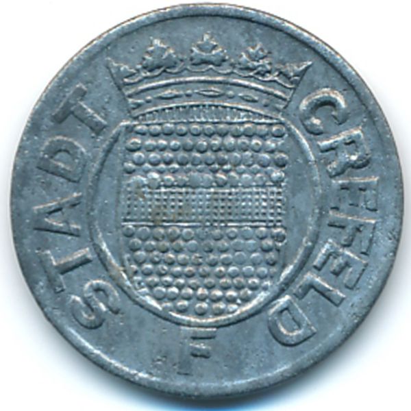 Крефельд., 10 пфеннигов (1919 г.)