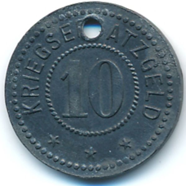 Зинсхайм., 10 пфеннигов