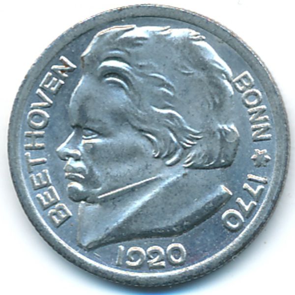 Бонн., 50 пфеннигов (1920 г.)