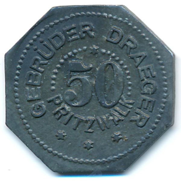Прицвальк., 50 пфеннигов