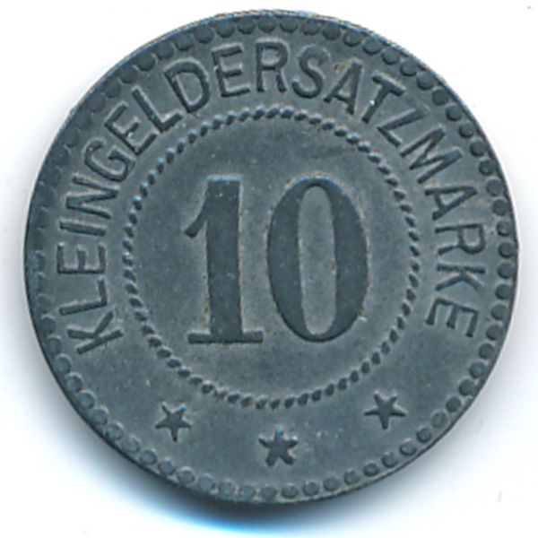 Марктшоргаст., 10 пфеннигов (1917 г.)