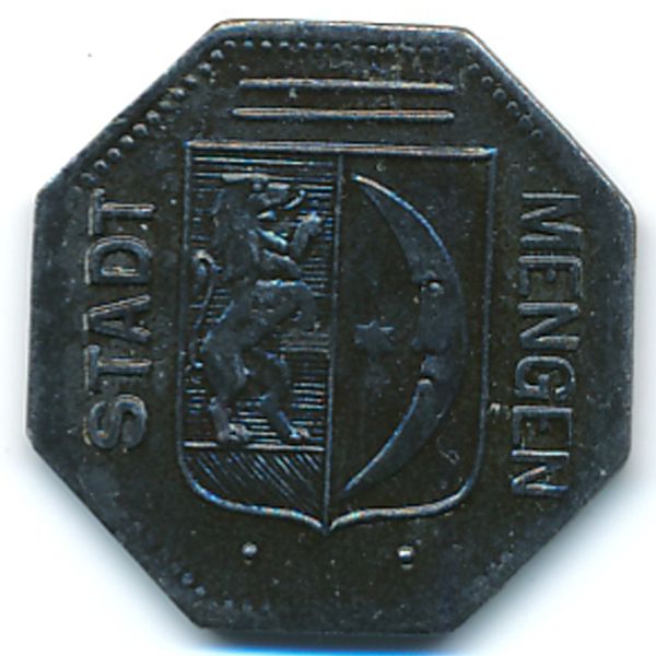 Менген., 50 пфеннигов (1918 г.)