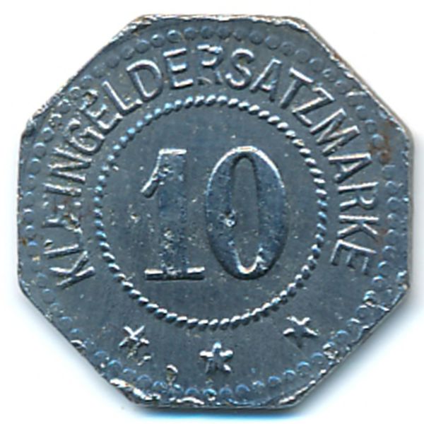 Штайнах., 10 пфеннигов