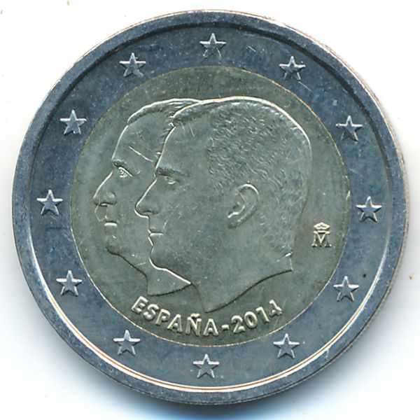 Испания, 2 евро (2014 г.)