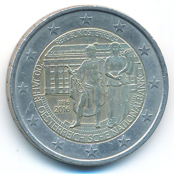 Австрия, 2 евро (2016 г.)