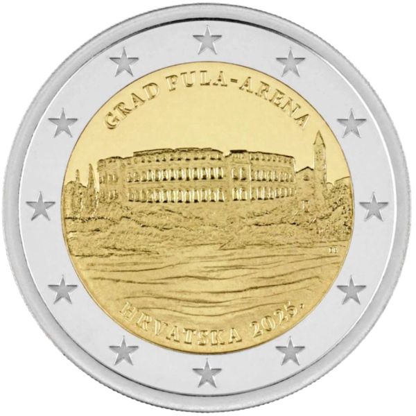 Хорватия, 2 евро (2025 г.)
